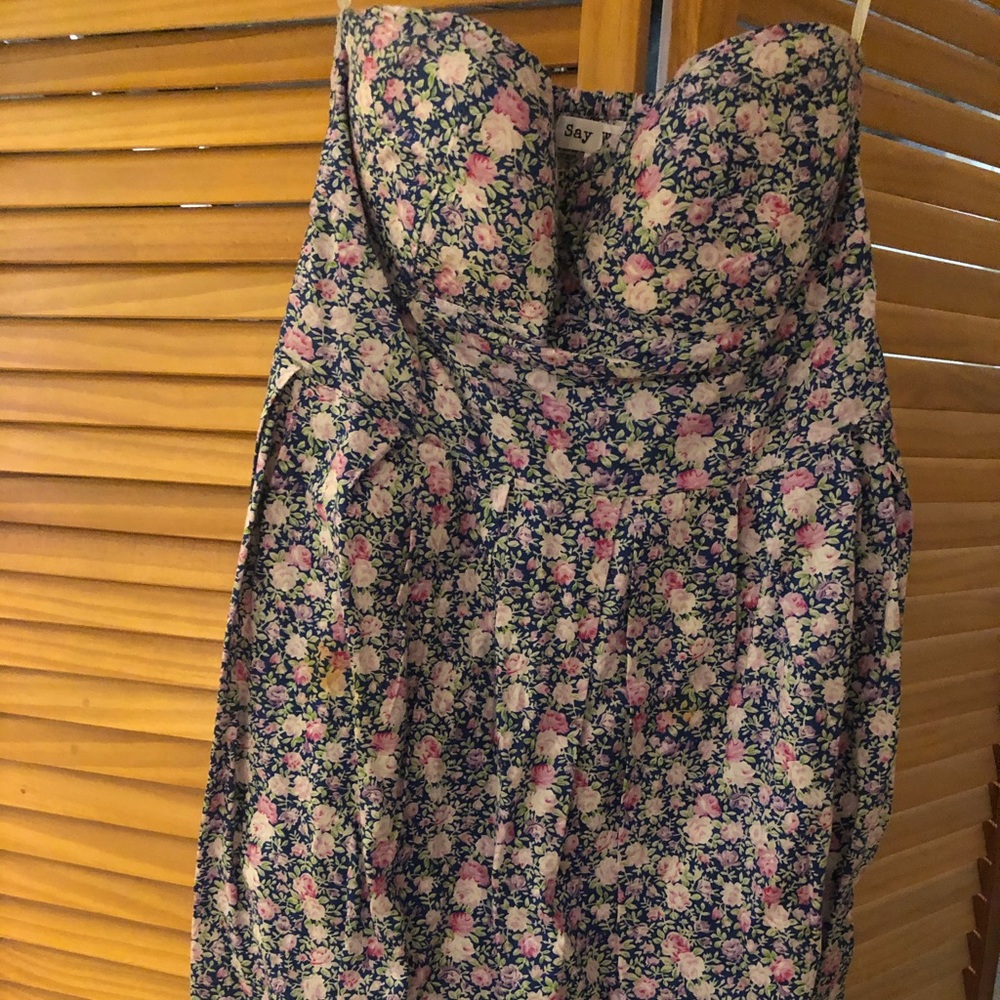 Floral sun dress